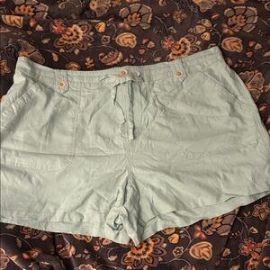 Torrid Mint Green Cargo Shorts